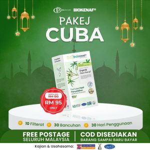 Pakej Cuba (1 Kotak BioKenaf)