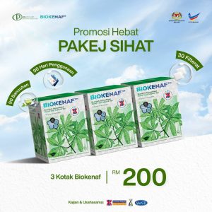Pakej Sihat (Beli 2 Kotak Biokenaf + Dapat Percuma 1 Kotak Biokenaf)